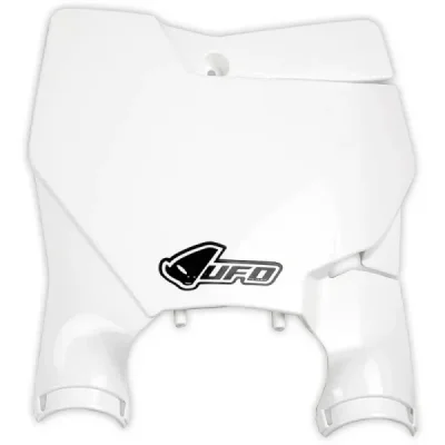 Tablica na numer startowy UFO KTM SX SXF 16-20 biała (KT04080042)
