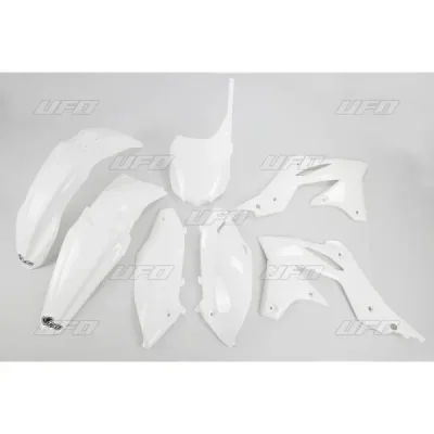 UFO KOMPLET PLASTIKÓW KAWASAKI KXF 250 '13-'16 BIAŁY (KA219E047) UFO KOMPLET PLASTIKÓW KAWASAKI KXF 250 '13-'16 BIAŁY (KA219E047)