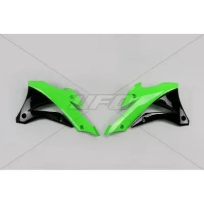 Osłony chłodnicy UFO Kawasaki KX 85 14-20 zielone czarne (KA04728999) Osłony chłodnicy UFO Kawasaki KX 85 14-20 zielone czarne (KA04728999)