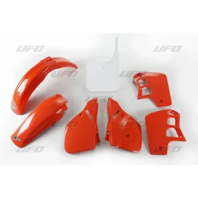 UFO KOMPLET PLASTIKÓW HONDA CR 500 '89-'90 OEM '90 (CZERWONY/BIAŁY) (HO091E999W) UFO KOMPLET PLASTIKÓW HONDA CR 500 '89-'90 OEM '90 (CZERWONY/BIAŁY) (HO091E999W)