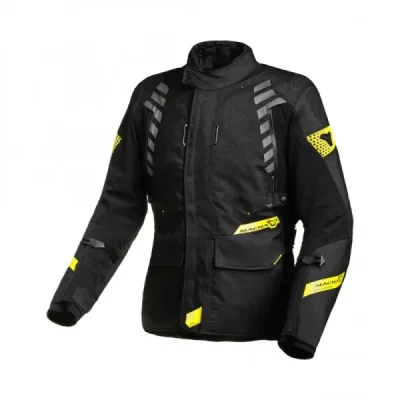 Macna Kurtka (Wypinane Termo I Fixed Raintex) Damska Ultimax Ladies Motorcycle Jacket Black/Yellow Czarny/Żółty L Macna Kurtka (Wypinane Termo I Fixed Raintex) Damska Ultimax Ladies Motorcycle Jacket Black/Yellow Czarny/Żółty L