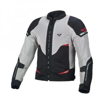 Macna Kurtka (Mesh I Wypinany Raintex) Hurracage Motorcycle Jacket Grey Szary/Czarny L Macna Kurtka (Mesh I Wypinany Raintex) Hurracage Motorcycle Jacket Grey Szary/Czarny L