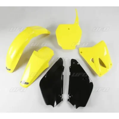 Komplet plastików UFO Suzuki RM 85 00-21 OEM 17 żółty czarny (SUKIT405999K) Komplet plastików UFO Suzuki RM 85 00-21 OEM 17 żółty czarny (SUKIT405999K)
