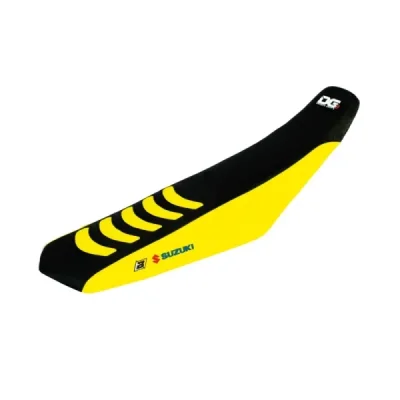 Blackbird Pokrowiec / Poszycie Na Siedzenie Suzuki Rmz 250 '19-'23, Rmz450 '18-'23 Double Grip 3 Czarny Żółty