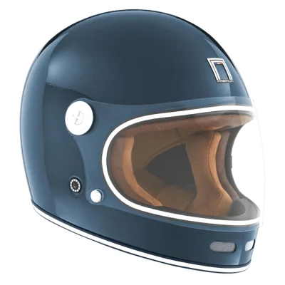 Kask integralny Revenge Solid niebieski połysk L - NOX Kask integralny Revenge Solid niebieski połysk L - NOX