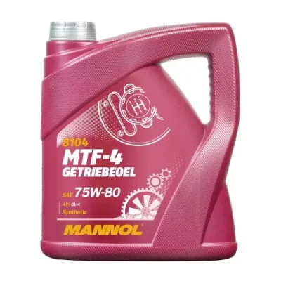 Olej przekładniowy MTF-4 API GL4 75W80 syntetyk 4L - Mannol Olej przekładniowy MTF-4 API GL4 75W80 syntetyk 4L - Mannol