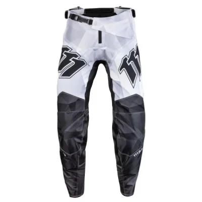 111 Racing Spodnie Moto 111.1 - Razor Black Czarny/Biały 38 111 Racing Spodnie Moto 111.1 - Razor Black Czarny/Biały 38