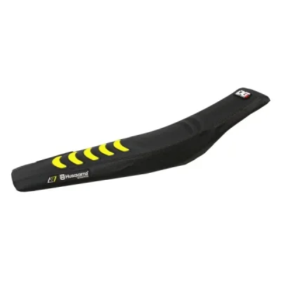 Blackbird Pokrowiec / Poszycie Na Siedzenie Husqvarna Fc/Tc '16-'18, Te/Fe '17-'18 Double Grip Czarny Żółty
