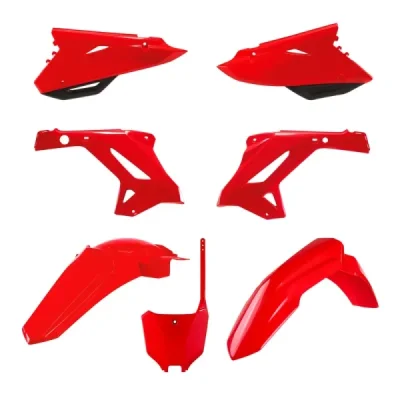 Zestaw plastików Body Kit Polisport Honda CR 125 250 04-07 OEM czerwono czarny (91309) Zestaw plastików Body Kit Polisport Honda CR 125 250 04-07 OEM czerwono czarny (91309)