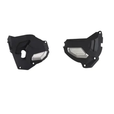 Zestaw osłon sprzęgła i zapłonu Polisport Street Honda CB 650 F R 14-20 CBR 650 F R 14-19 czarny (91110)