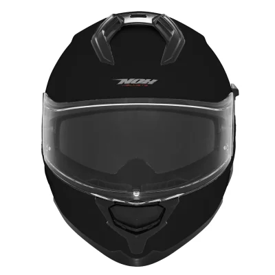 Kask integralny N304S Solid czarny połysk L z blendą - NOX
