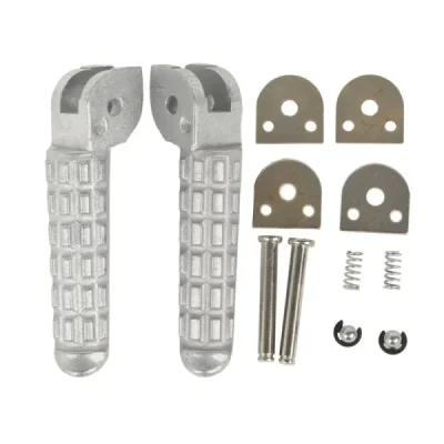 Biketec Parts Zestaw Podnóżków (Podnóżki) Pasażera Kompletny Z Mocowaniami Ducati Monster 696/796 '09-13 Srebrny Biketec Parts Zestaw Podnóżków (Podnóżki) Pasażera Kompletny Z Mocowaniami Ducati Monster 696/796 '09-13 Srebrny
