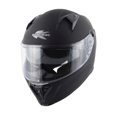 Kask integralny KV52 Kronos czarny matt XL z blendą ECE 22R06 - Kappa Kask integralny KV52 Kronos czarny matt XL z blendą ECE 22R06 - Kappa