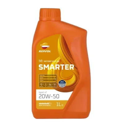 Olej silnikowy Smarter Sport MA2 20W50 półsyntetyk 1L - Repsol